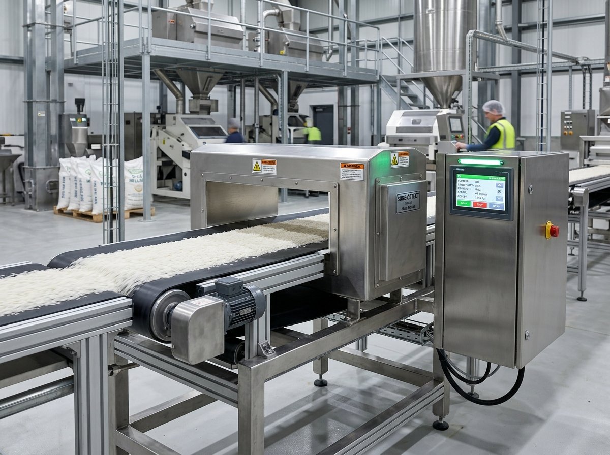 Rice Mill Conveyor Metal Detector